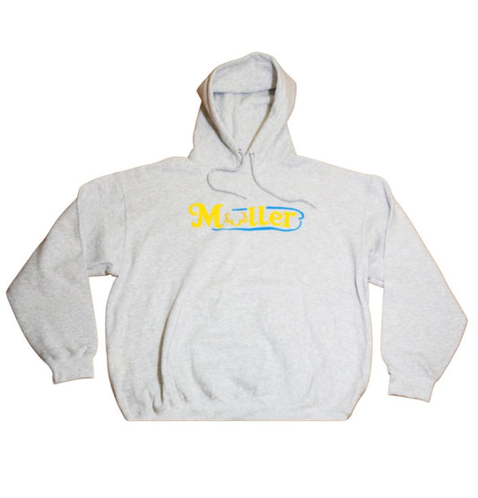 Muller Antler Script Hoodie - Heather Gray